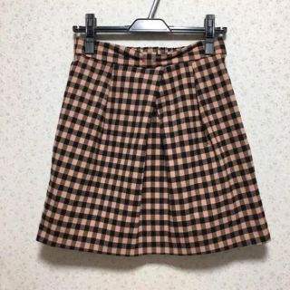 フェルゥ(Feroux)の＊美品＊フェルゥ ギンガムチェックスカート (ひざ丈スカート)