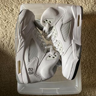 ナイキ(NIKE)のAir Jordan 5 Metallic Silver(スニーカー)