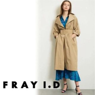 フレイアイディー(FRAY I.D)の美品　FRAY I.D (フレイアイディー) ドレストレンチコート(トレンチコート)