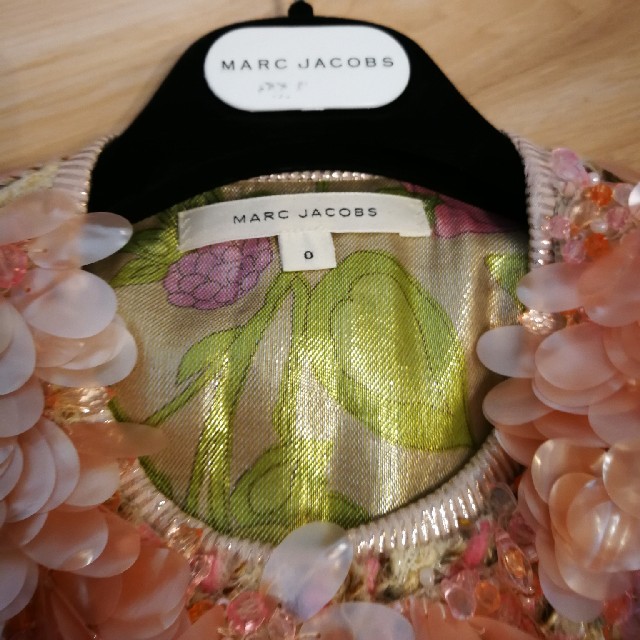 MARC JACOBS - マークジェイコブス シェル付き ツイードジャケットの MARC JACOBS - マークジェイコブス シェル付き ツイードジャケットの