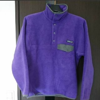 パタゴニア(patagonia)のパタゴニア フリース プルオーバー パープル(ブルゾン)