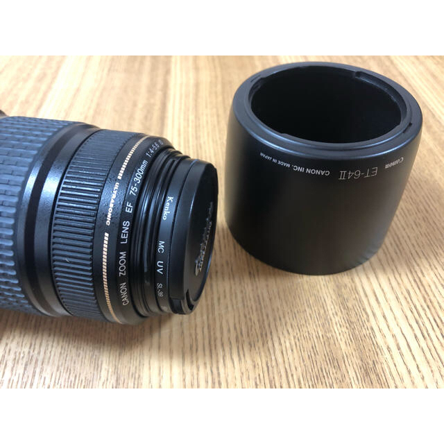 Canon(キヤノン)のCanon EF75-300mm F4-5.6 IS スマホ/家電/カメラのカメラ(レンズ(ズーム))の商品写真