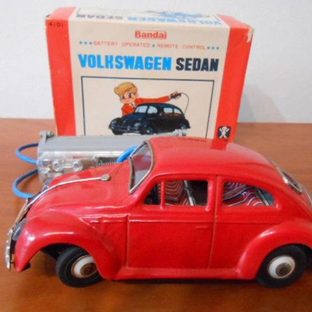 ★入手困難！バンダイ VW ワーゲン ビートル ブリキ 玩具  当時物★