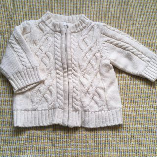 ベビーギャップ(babyGAP)のギャップ　ニット カーディガン 3months(ニット/セーター)