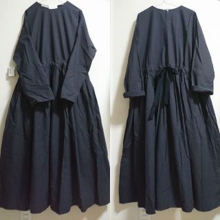 サマンサモスモス(SM2)の専用！新品 タグ付き tsuharu タイプライター切替ワンピース ２枚セット(ロングワンピース/マキシワンピース)