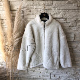 スコットクラブ(SCOT CLUB)の新品1.9万★soeur7 ファーコート ボアブルゾン(ブルゾン)