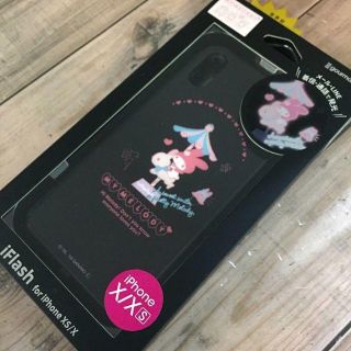 マイメロディ(マイメロディ)の光る！ マイメロ iPhoneX/Xs 兼用 スマホケース(iPhoneケース)