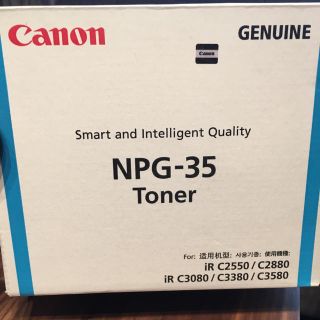 キヤノン(Canon)の新品[Canon］NPG-35トナー Cyan(オフィス用品一般)