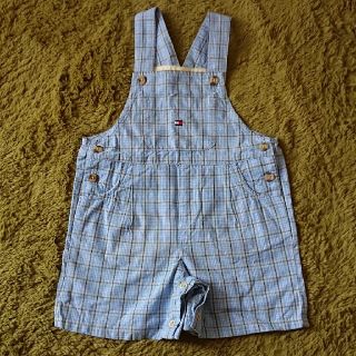 トミーヒルフィガー(TOMMY HILFIGER)のトミーヒルフィガー オーバーオール 18-24m(カバーオール)