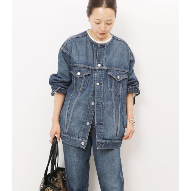 Plage(プラージュ)のmes♡様専用　Plage JANE SMITH SP BIG デニムジャケット レディースのジャケット/アウター(Gジャン/デニムジャケット)の商品写真