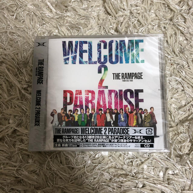 THE RAMPAGE(ザランページ)のwelcome to paradise (おまけつき) チケットの音楽(男性アイドル)の商品写真