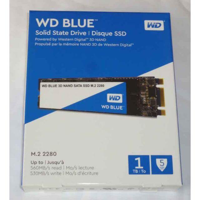 未開封　ウエスタンデジタル 内蔵ＳＳＤ　１ＴＢ　ＷＤ　ＢＬＵＥ　３Ｄ　ＮＡＮＤ