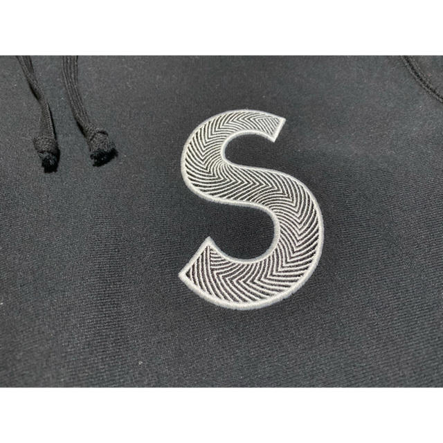 Supreme Supreme S Logo Hooded Sweatshirt L 黒の通販 by もももすけ shop｜シュプリームならラクマ - 正規店即納