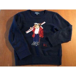 ラルフローレン(Ralph Lauren)のニット　ラルフローレン  ポロベア　セーター  130cm  キッズ(ニット)