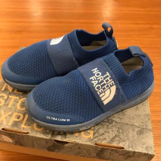 ザノースフェイス(THE NORTH FACE)のノースフェイス　ベロシティNFJ51847  ダークブルー　18.0cm(スニーカー)