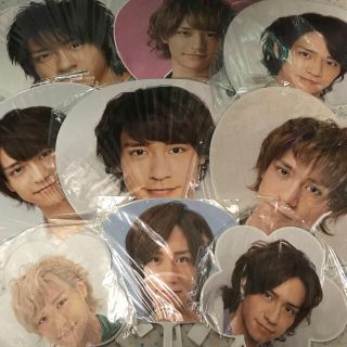 ヘイセイジャンプ(Hey! Say! JUMP)の✰︎八乙女光団扇✰︎ᙏ̤̫❤︎(アイドルグッズ)