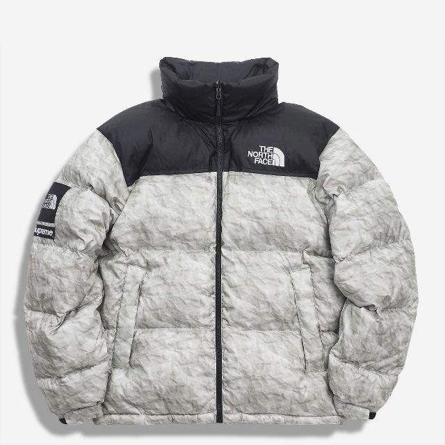 S supreme north paper nuptse jacket