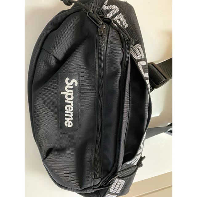 Supreme Waist Bag SS18 Blackバッグ