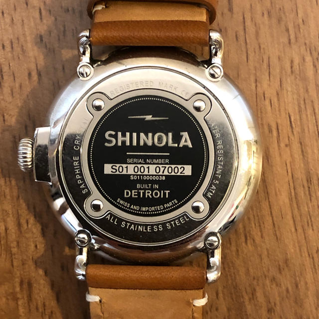 SHINOLA メンズの通販 by icoco's shop｜ラクマ シャイノラ デトロイト 腕時計 超歓迎通販
