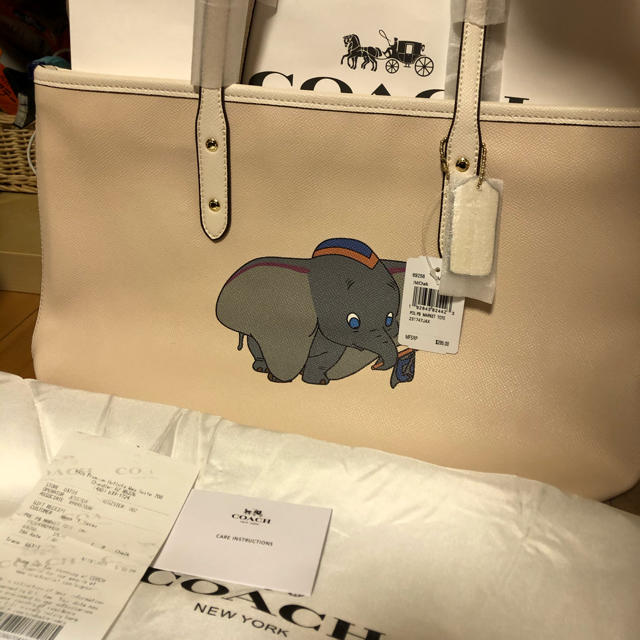 ☆新品未使用☆ COACH コーチ  ダンボ トートバッグ 1