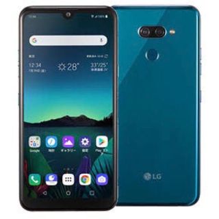 エルジーエレクトロニクス(LG Electronics)のLG K50 (SIMロック解除済) スペースブルー(スマートフォン本体)