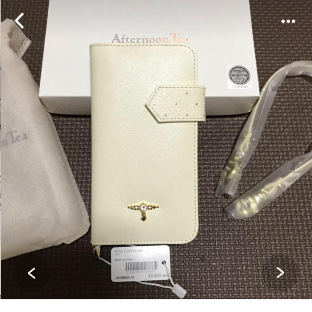 AfternoonTea(アフタヌーンティー)の新品★Afternoon Tea★iPhone8/7/6s/6手帳型カバーケース スマホ/家電/カメラのスマホアクセサリー(iPhoneケース)の商品写真