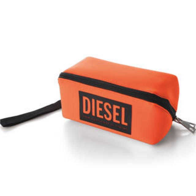 DIESEL(ディーゼル)のディーゼル アクセサリーポーチ オレンジ レディースのファッション小物(ポーチ)の商品写真