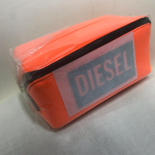 DIESEL(ディーゼル)のディーゼル アクセサリーポーチ オレンジ レディースのファッション小物(ポーチ)の商品写真