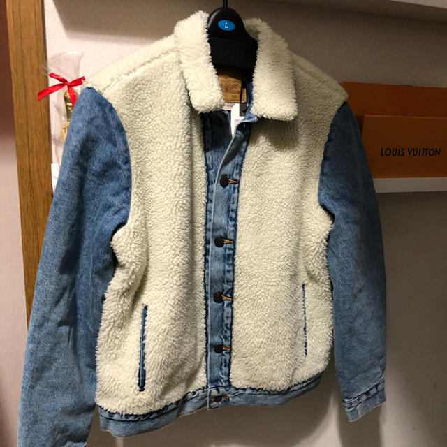 Levi's(リーバイス)のLevi'sリーバイスデニムボアジャケットTAKUYA着用 2020aw メンズのジャケット/アウター(Gジャン/デニムジャケット)の商品写真