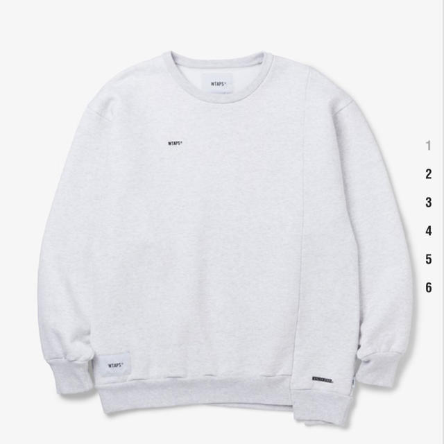 RIPPER CREW NECK SWEATSHIRT WTAPS