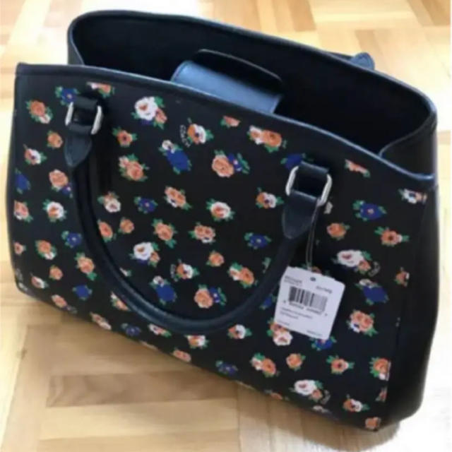 コーチ☆coach花柄バッグ 新品 1
