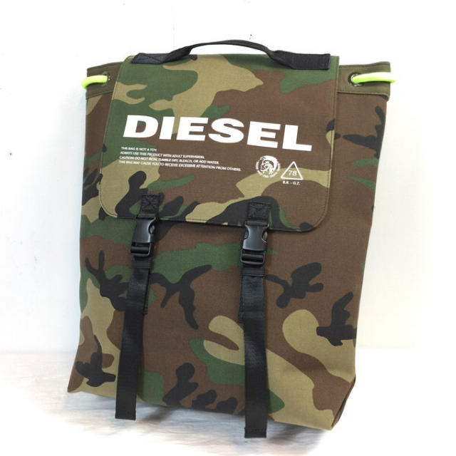 DIESEL メッセンジャー 迷彩 タグ付 デッドストック カモフラ