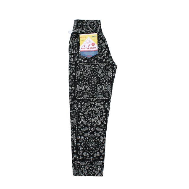 Supreme(シュプリーム)のCOOKMAN CHEFPANTS 「Paisley」BLACK L メンズのパンツ(ワークパンツ/カーゴパンツ)の商品写真