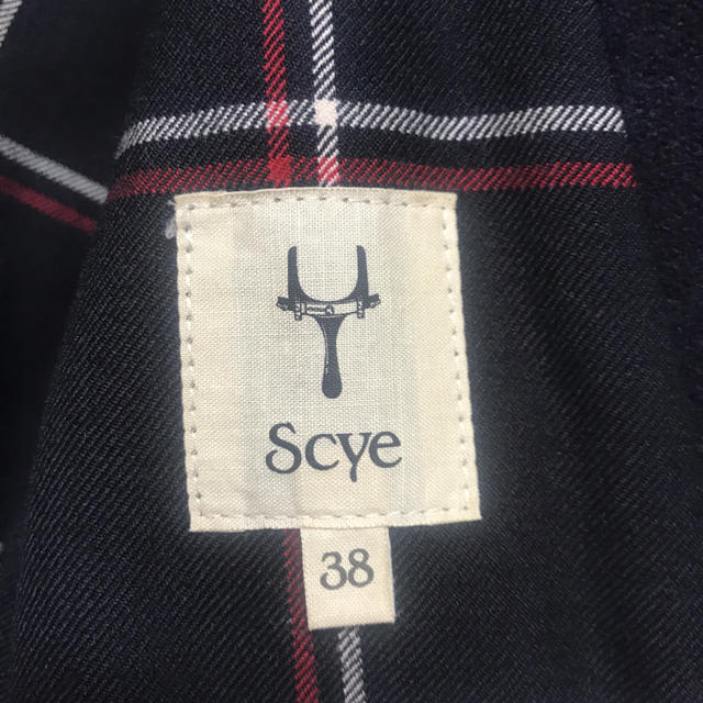 Scye(サイ)のScye  メルトンコート ブルゾン ジャンパー size 38 サイ ウール メンズのジャケット/アウター(ピーコート)の商品写真