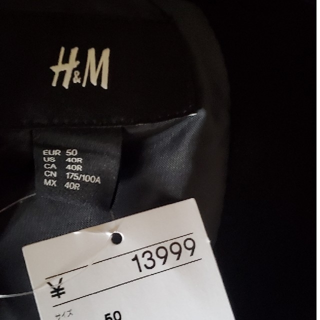 H&M(エイチアンドエム)の新品 H&M コート　半額出品!! メンズのジャケット/アウター(チェスターコート)の商品写真