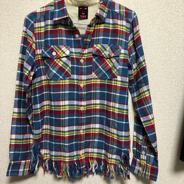 X-girl(エックスガール)のX-girl チェックシャツ レディースのトップス(シャツ/ブラウス(長袖/七分))の商品写真