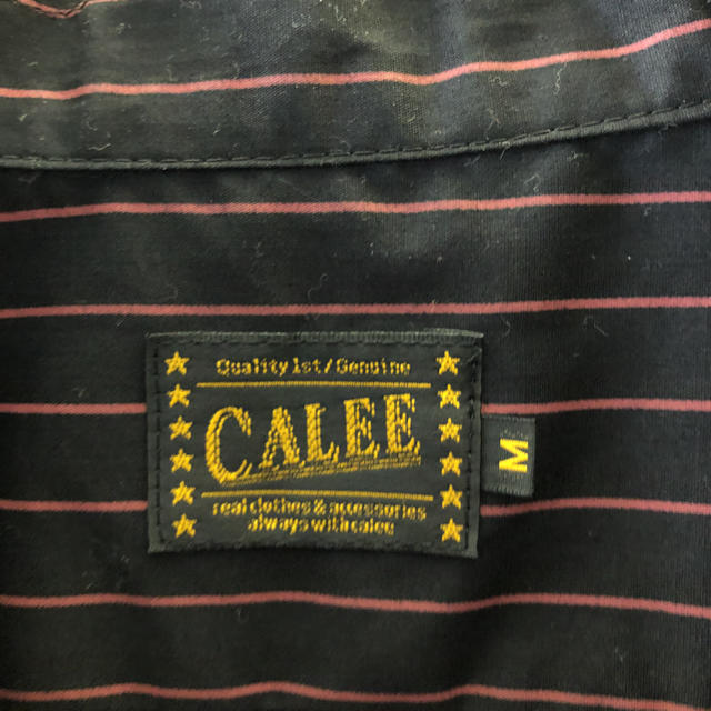calee キャリー ストライプ ボーリングシャツ M 3
