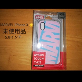 マーベル(MARVEL)の即購入OK ★ MARVEL iPhone X ケース(iPhoneケース)