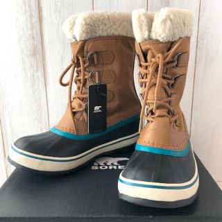 ソレル(SOREL)の★新品正規品★ソレル ウインターカーニバル スノーブーツ キャメル 24.5cm(ブーツ)