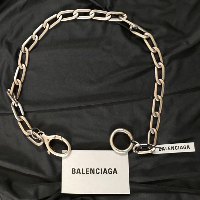 Balenciaga   新品希少Balenciaga シルバー ラージ チェーン