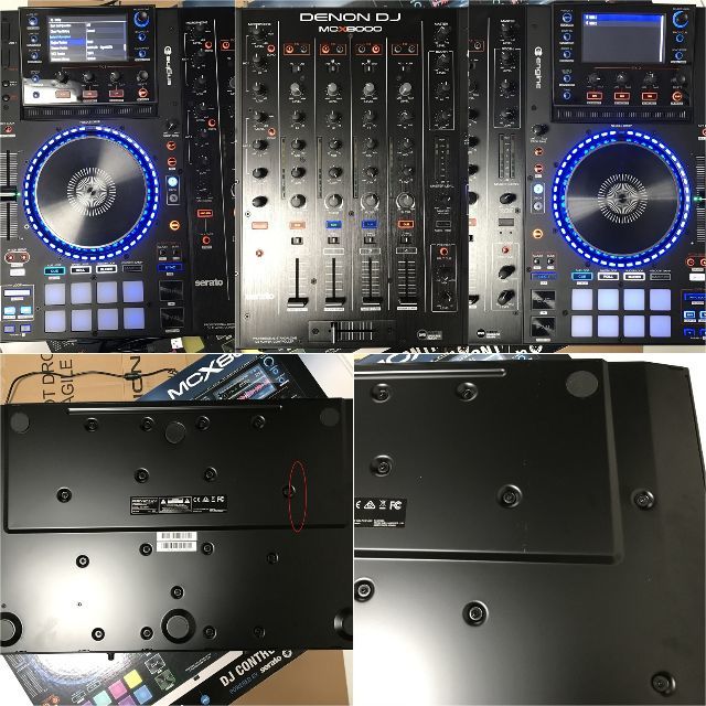 DENON MCX8000 DJコントローラー + Serato DJ Pro 楽器のDJ機器(DJコントローラー)の商品写真