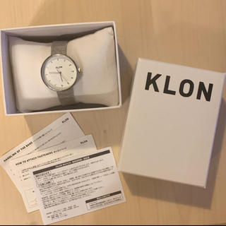 KLON 腕時計 シルバー 33mm(腕時計)