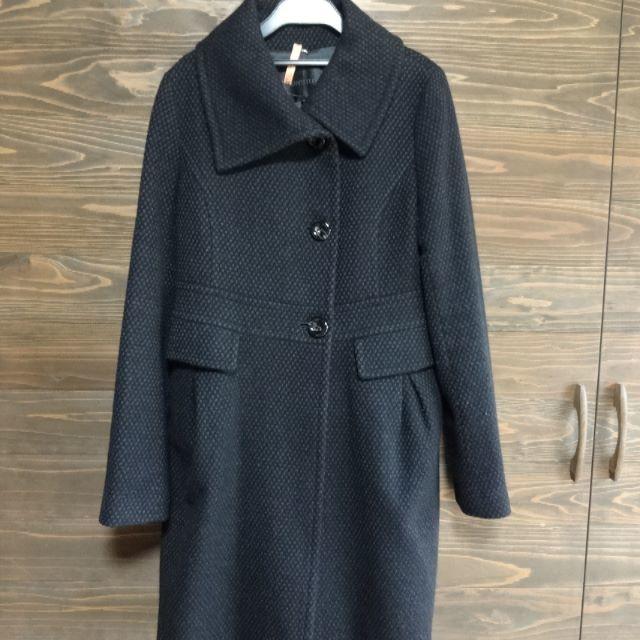 UNTITLED - 美品　UNTITLED クリーニング済　ウールコート　２　日本製