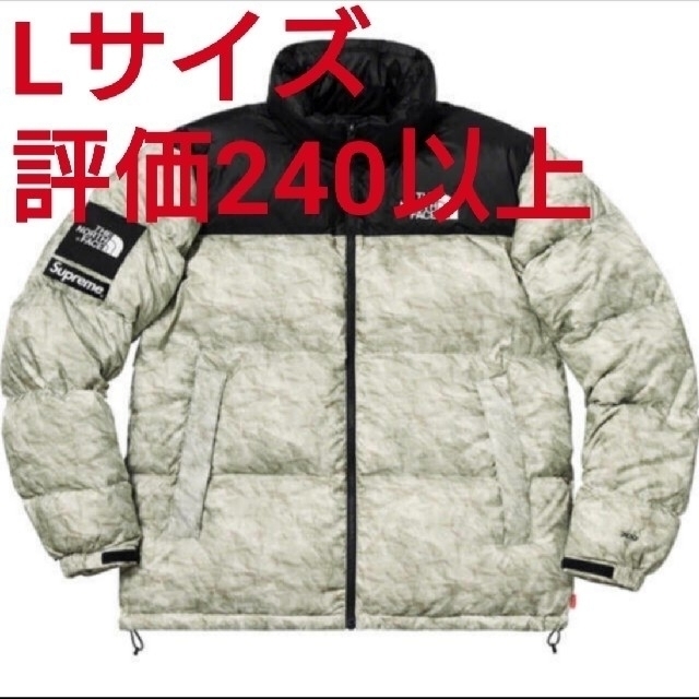 Supreme North Face Paper Nuptse ヌプシ Lサイズ