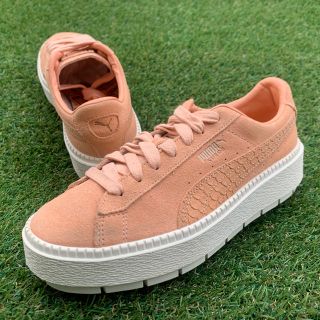 プーマ(PUMA)の美品25.5 PUMA プーマ スエード プラットフォームトレース C902(スニーカー)