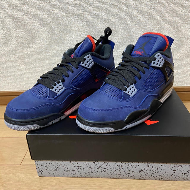 NIKE(ナイキ)の【28】 AIR JORDAN 4 RETRO WNTR ROYAL BLUE メンズの靴/シューズ(スニーカー)の商品写真