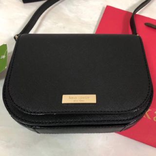 ケイトスペードニューヨーク(kate spade new york)の新品  ケイトスペード  ショルダーバッグ   ミニショルダー  ブラック(ショルダーバッグ)