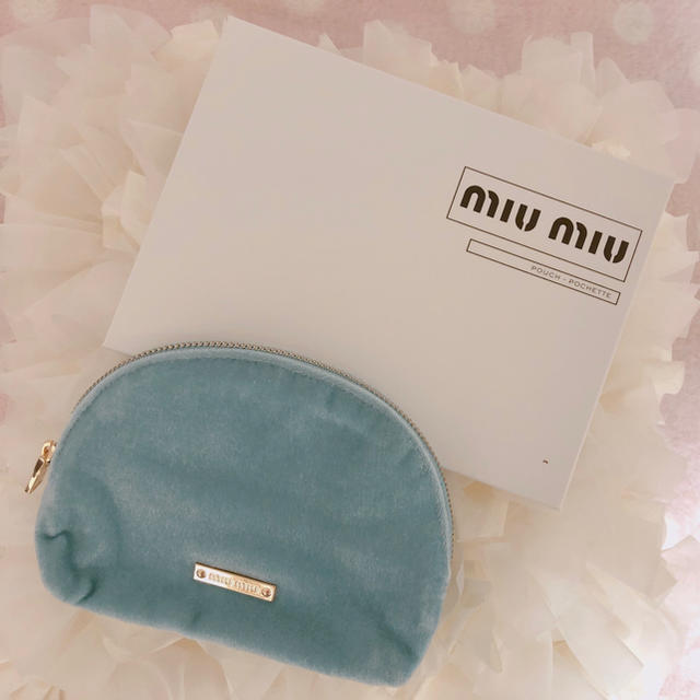 ミュウミュウ miumiu 非売品 ノベルティ ポーチ