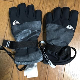 クイックシルバー(QUIKSILVER)のQUICKSILVER ジュニア　HYDROTEX スキースノーボードグローブ(ウエア/装備)