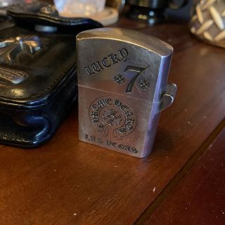 クロムハーツ(Chrome Hearts)の値下げクロムハーツ　ラスベガス限定　LUCKY7 Zippo(タバコグッズ)